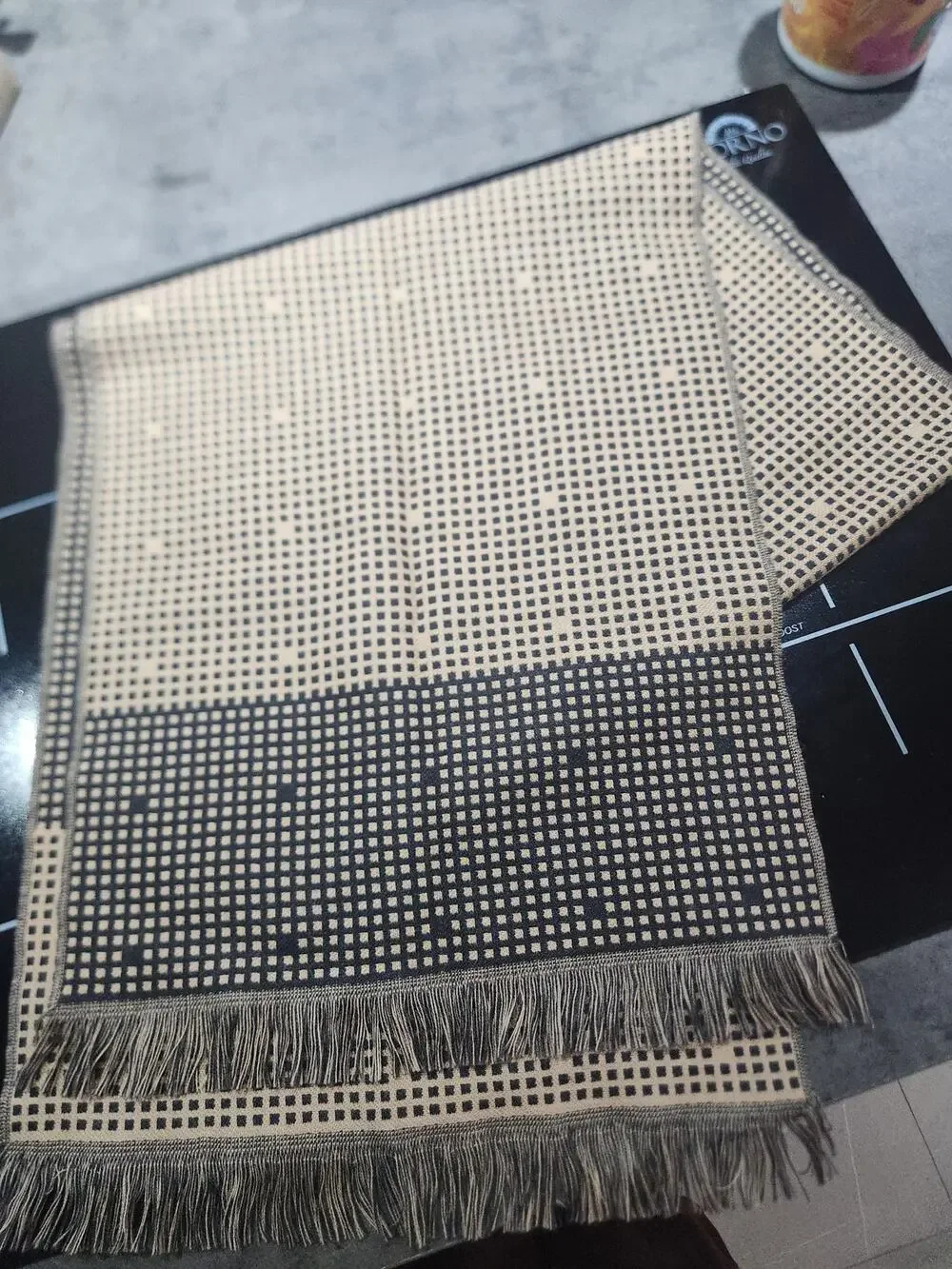 Teo Grimaldi Milano men's scarf wool